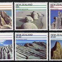 New Zealand 1991 Scenic landscapes perf set of 6 unmounted mint, SG 1614-19