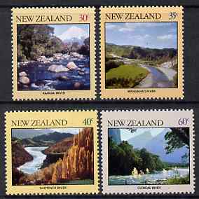 New Zealand 1981 River Scenes perf set of 4 unmounted mint, SG 1243-46