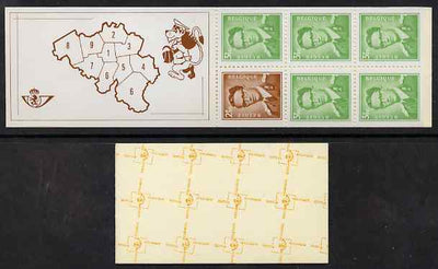 Belgium 1970 King Baudouin 20f booklet complete and fine SG SB40