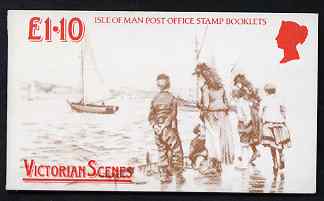 Isle of Man 1987 Victorian Douglas £1.10 booklet (pictorial cover) complete and fine, SG SB17