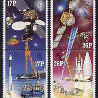 Isle of Man 1991 Europa - Europe in Space set of 4 unmounted mint, SG 474-77