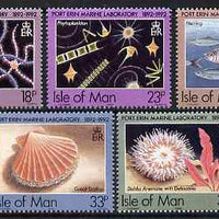 Isle of Man 1992 Centenary of Port Erin Marine Laboratory set of 5 unmounted mint, SG 513-17