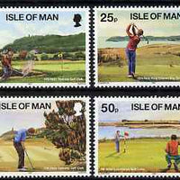 Isle of Man 1997 Golf set of 4, unmounted mint, SG 755-58