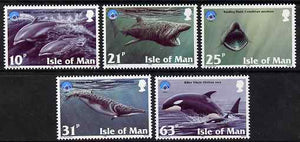 Isle of Man 1998 UNESCO International Year of the Ocean set of 5 unmounted mint, SG 798-802