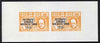 Calf of Man 1968 Olympic Games Mexico overprinted on Churchill imperf m/sheet (24m & 84m orange) unmounted mint (Rosen CA134MS)