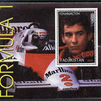 Turkmenistan 2001 Ayrton Senna perf s/sheet unmounted mint