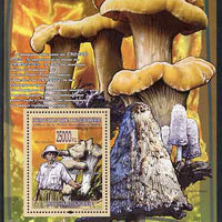 Guinea - Conakry 2009 Fungi & Albert Schweitzer #2 perf s/sheet unmounted mint