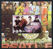 Chad 2009 50th Anniversary of the Mini featuring The Beatles #3 individual perf deluxe sheet unmounted mint. Note this item is privately produced and is offered purely on its thematic appeal