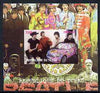 Chad 2009 50th Anniversary of the Mini featuring The Beatles #3 individual imperf deluxe sheet unmounted mint. Note this item is privately produced and is offered purely on its thematic appeal