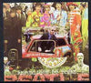 Chad 2009 50th Anniversary of the Mini featuring The Beatles #4 individual imperf deluxe sheet unmounted mint. Note this item is privately produced and is offered purely on its thematic appeal