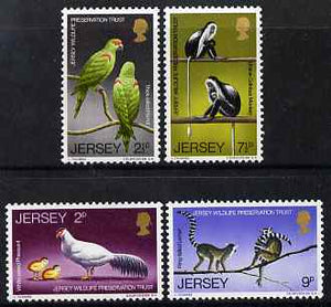 Jersey 1971 Wildlife (1st series) perf set of 4 unmounted mint, SG 57-60