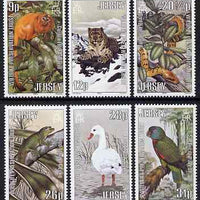 Jersey 1984 Wildflife Preservation Trust (4th series) perf set of 6 unmounted mint, SG 324-29