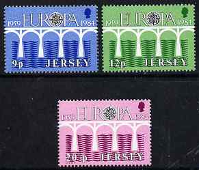 Jersey 1984 Europa perf set of 3 unmounted mint, SG 330-32