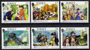 Jersey 1989 Bicent of French Revolution set of 6 unmounted mint, SG 501-506