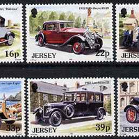 Jersey 1992 Vintage Cars (2nd series) set of 6 unmounted mint, SG 591-96