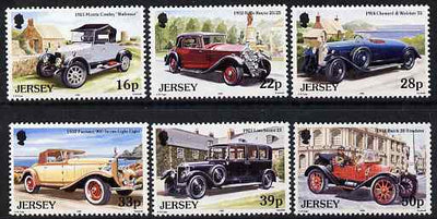 Jersey 1992 Vintage Cars (2nd series) set of 6 unmounted mint, SG 591-96