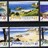 Jersey 1996 Tourism - Beaches set of 6 unmounted mint, SG 752-57