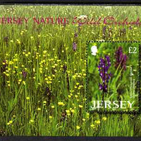 Jersey 2003 Wild Orchids perf m/sheet unmounted mint, SG MS1098