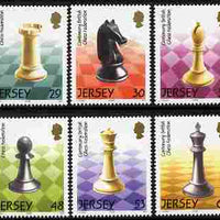 Jersey 2004 Jersey Chess Festival set of 6 unmounted mint, SG 1125-30