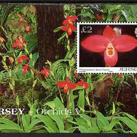 Jersey 2004 Jersey Orchids (5th series) perf m/sheet unmounted mint, SG MS1149