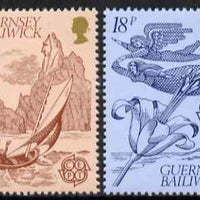 Guernsey 1981 Europa - Folklore set of 2 unmounted mint, SG 230-31