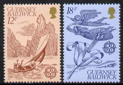 Guernsey 1981 Europa - Folklore set of 2 unmounted mint, SG 230-31