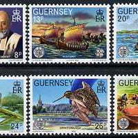 Guernsey 1982 Centenary of La Societe Guernesiaise set of 6 unmounted mint, SG 253-58