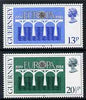 Guernsey 1984 Europa set of 2 unmounted mint, SG 292-93