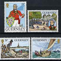 Guernsey 1984 150th Death Anniversary of Lt-General Sir John Doyle set of 4 unmounted mint, SG 328-31