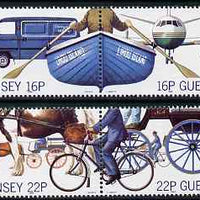 Guernsey 1988 Europa - Transport & Communications set of 4 unmounted mint, SG 420-23