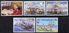 Guernsey 1990 250th Anniversary of Anson's Circumnavigation set of 5 unmounted mint, SG 496-500