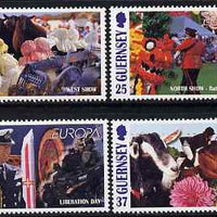 Guernsey 1998 Europa - National Festivals set of 4 unmounted mint, SG 781-84