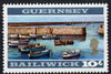 Guernsey 1969-70 10s View of Alderney (perf 13.5) unmounted mint, SG 27