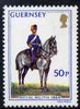 Guernsey 1974-78 Officer, Field Battery 50p from Militia Uniforms def set unmounted mint, SG 112