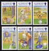 Guernsey - Alderney 2001 30th Anniversary of Alderney Golf Club set of 6 unmounted mint, SG A169-74