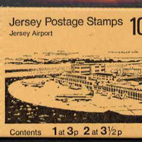 Jersey 1974 Views 10p (Jersey Airport) booklet complete, SG B18