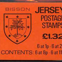 Jersey 1983 Parish Arms (Bisson) £1.32 booklet complete, SG B34