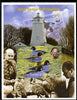 St Thomas & Prince Islands 2004 WWF & Sir Peter Scott #4 imperf s/sheet with Lighthouse in background unmounted mint. Note this item is privately produced and is offered purely on its thematic appeal