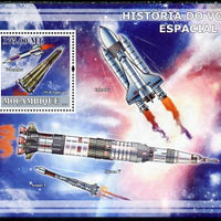 Mozambique 2009 History of Space Flight #02 perf s/sheet unmounted mint