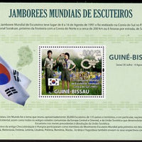 Guinea - Bissau 2009 World Scout Jamboree perf s/sheet (Portuguese Text) unmounted mint