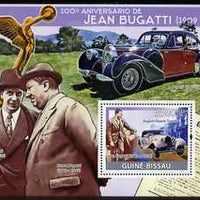 Guinea - Bissau 2009 Jean Bugatti perf s/sheet unmounted mint Michel BL 691