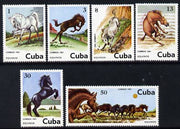 Cuba 1981 Horses set of 6 unmounted mint, SG 2739-44