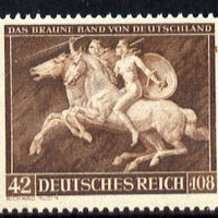 Germany 1941 'Brown Ribbon of Germany' 42pf + 108pf unmounted mint, SG 768