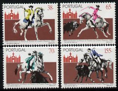 Portugal 1992 Centenary of Campo Pequeno Bull Ring set unmounted mint, SG 2300-03