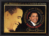 St Vincent - Bequia 2009 Inauguration of Pres Barack Obama perf m/sheet (with circular stamp) unmounted mint