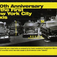 St Vincent - Bequia 2007 Centenary of the First New York City Taxis perf m/sheet unmounted mint