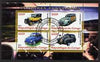 Congo 2010 Classic Cars perf sheetlet containing 4 values fine cto used