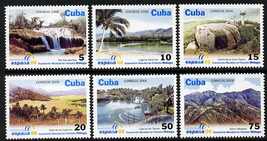 Cuba 2006 Espana 06 Stamp Exhibition (Tourist Sites) perf set of 6 unmounted mint SG 4980-85