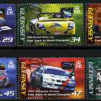 Guernsey 2006 Andy Priaulx's Motor Racing Victories perf set of 6 unmounted mint SG 1103-8