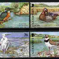 Guernsey 2001 Europa - Water Birds perf set of 4 unmounted mint SG 891-4